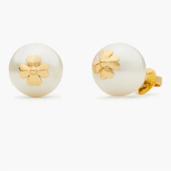 Kate Spade New York "Pearls On Pearls" stud earrings - Picture 10 of 10